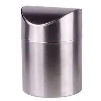 Tafel afvalbakje rvs mat